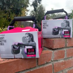 15 LB Soft Kettlebells