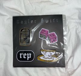 Taylor Swift Reputation enamel pins