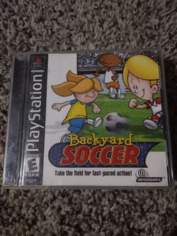 Backyard soccer Ps1 game