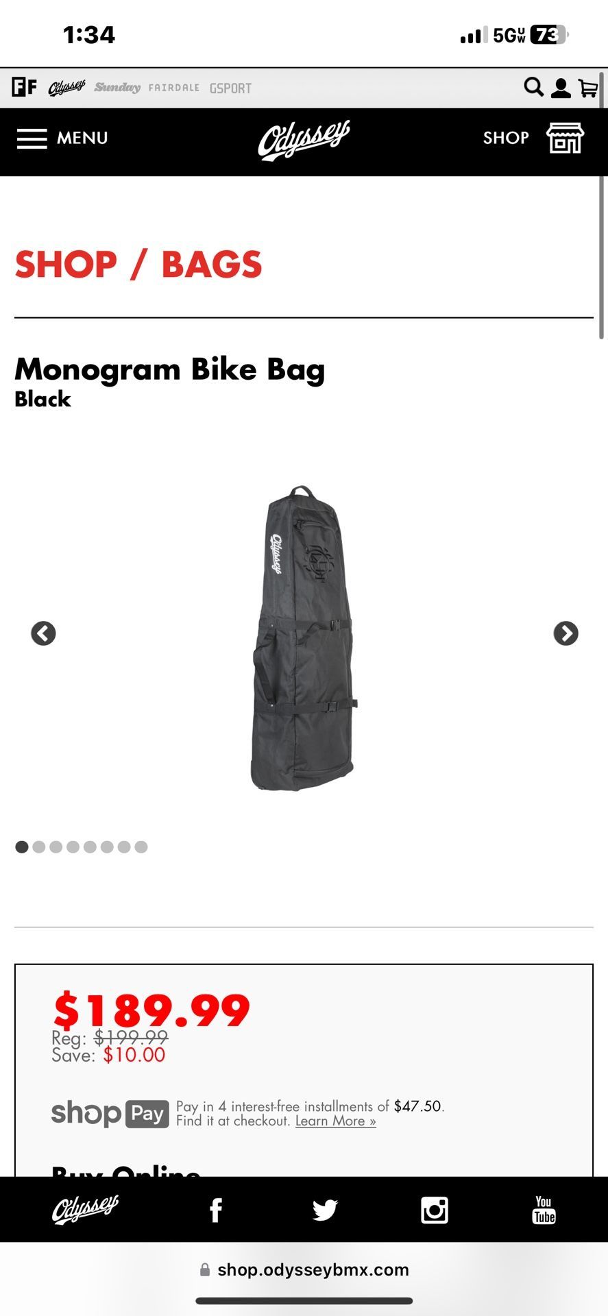 Odyssey Travel Bag