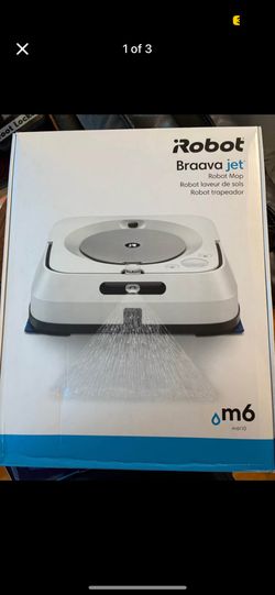 iRobot Braava Jet M6 (6110) Ultimate Robot Mop- Wi-Fi Connected, Precision Jet Spray, Smart Mapping