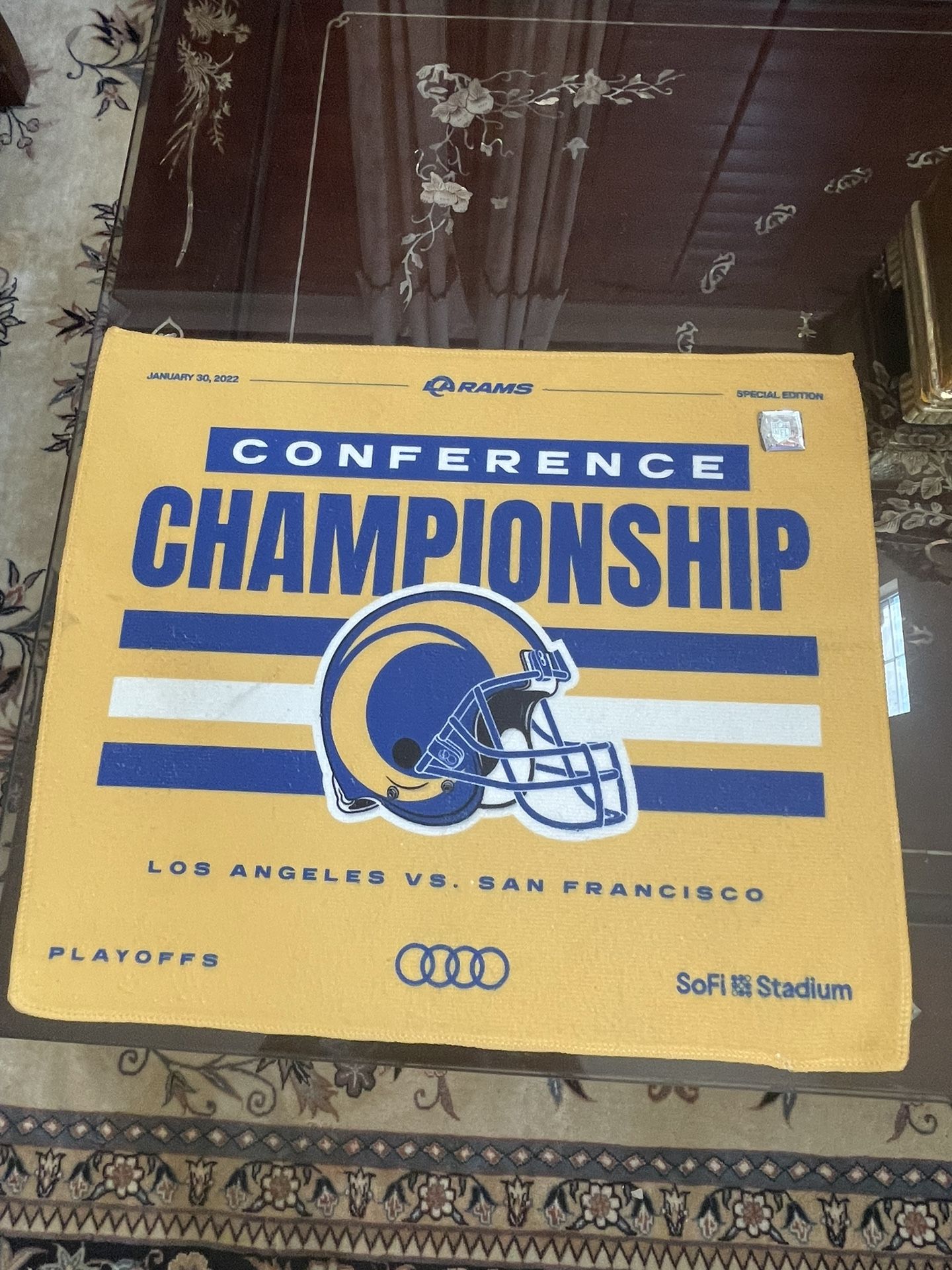 LA Rams 2022 Conference Championship Towel