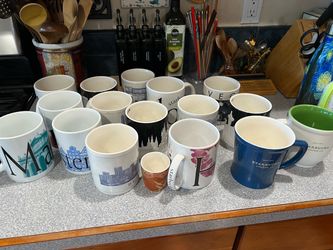 Starbucks Mug Collection - prices below