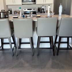 Leather Bar Stools