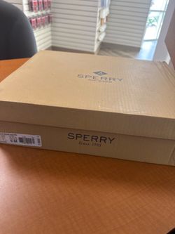 SPERRY BLACK BOOTS SIZE 9 women
