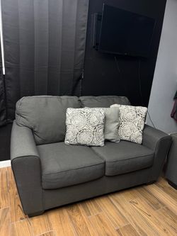 grey living room couch