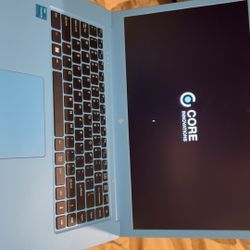 Baby Blue core Innovations Laptop