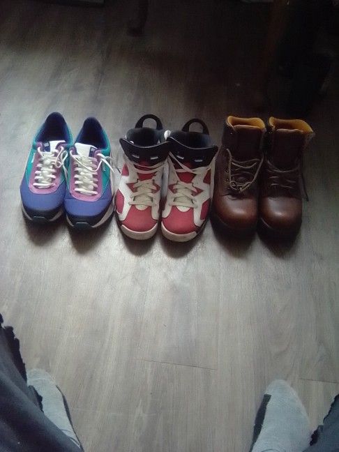 Pumas Jordan's & Timberland's