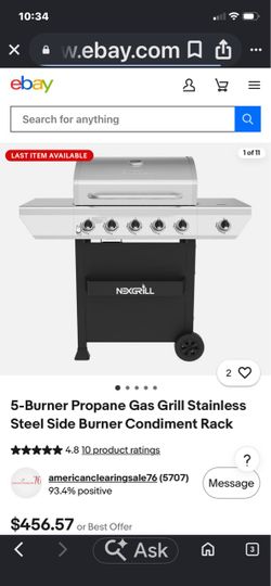 Grill gas 5 burner