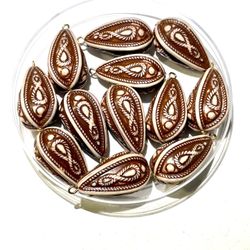 Drop Pendant Beads Lot Of 12