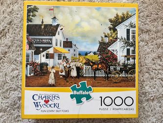 Buffalo Charles Wysocki 1000 Piece Jigsaw Puzzle