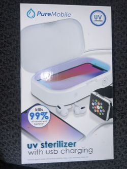 Pure Mobile UV Sterilizer With USB Charging