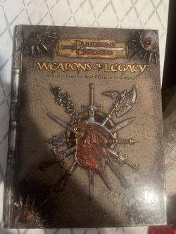 Weapons Of Legacy D&D 