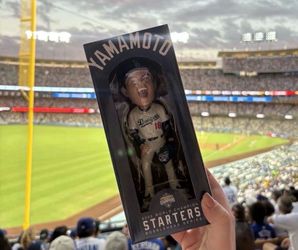 Yoshinobu Yamamoto Dodgers Bobblehead SGA 9/5/26 Starter Series