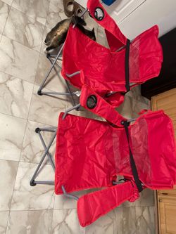 Set of Folding Chairs