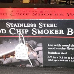 Stainless Steel Wood Chip Smoker Box