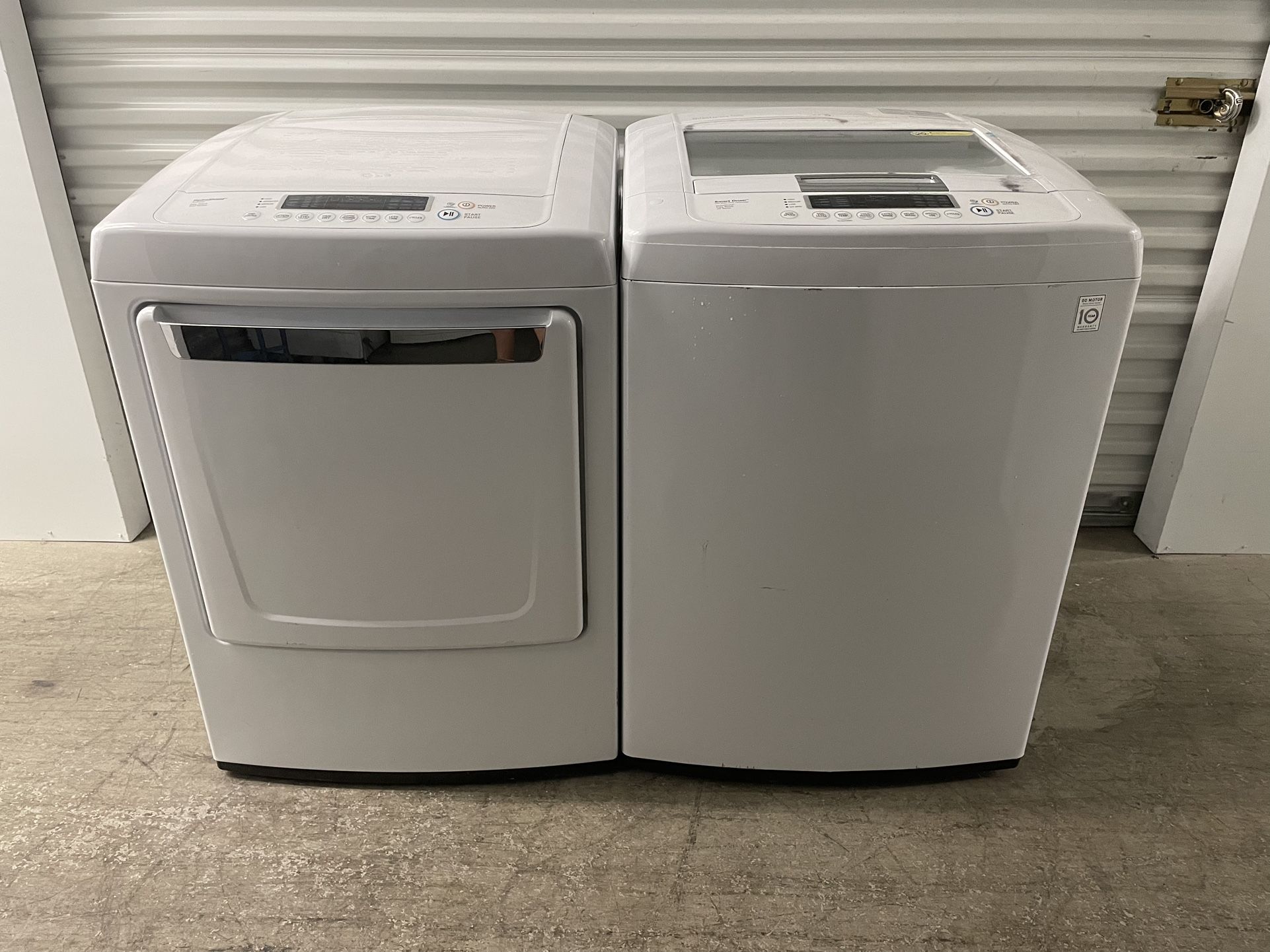 LG Washer and Dryer