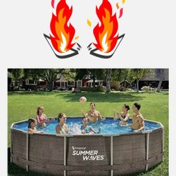 14x36 Steel Frame SWIMMING POOL. New. Free Delivery 