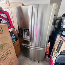 LG Stainless Refrigerator $900