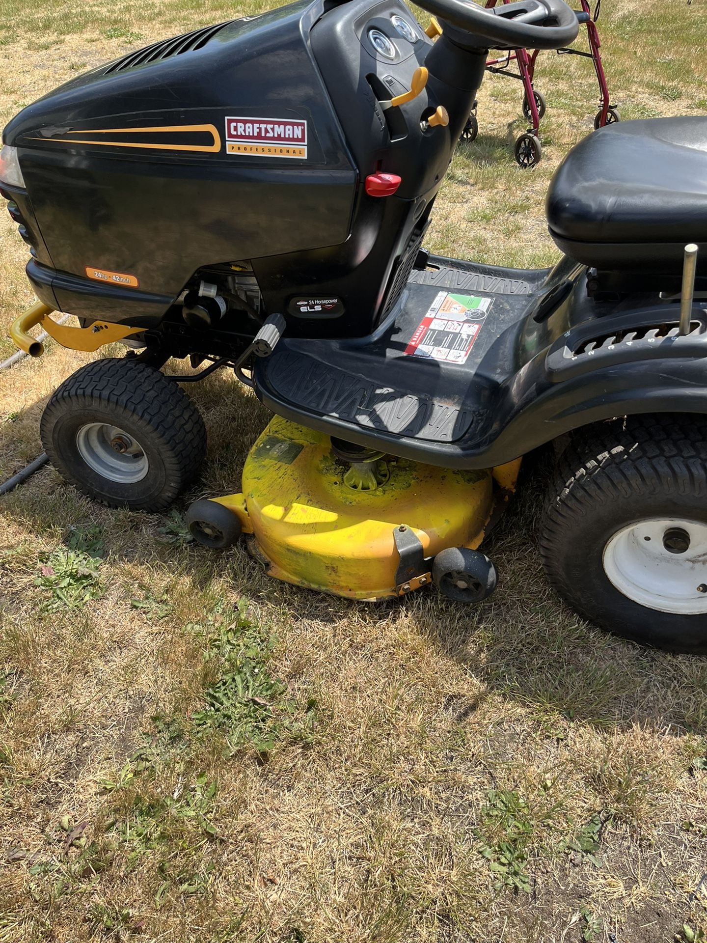 Craftsman Riding Mower 24 Hp 42 Inch Deck for Sale in Tacoma WA OfferUp