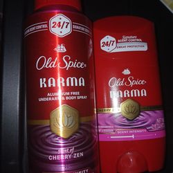 Old Spice Cherry Zen Body Spray & Deodorant-Set
