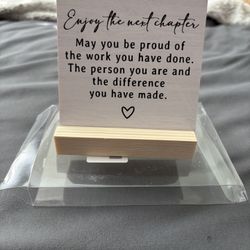 Wooden Desk Ornament