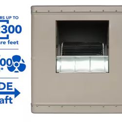 SIDEDRAFT NEW WITH SMALL DENT ON THE SIDE WITH THE PURCHASE OF THIS UNIT MOTOR IS FREE