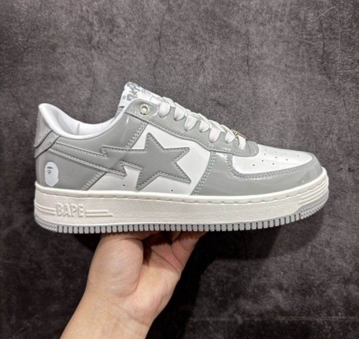 BAPE STA™ #4 Line Camo White/Grey