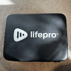 💪 LifePro Pulse Percussion Massage Gun - Like New w/ Attachments & Manual 
