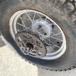 Yamaha Tw200 Rear Wheel 