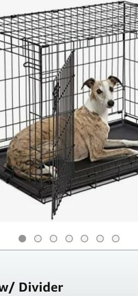 BRAND NEW 36 Inch Dog Crate with Divider And Double Door