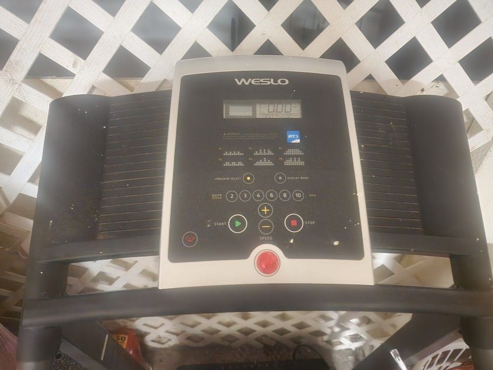 Weslo treadmill