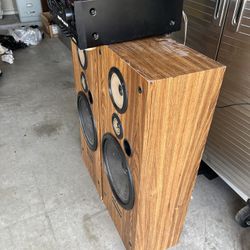 Surroundsound, High-End, Sherwood Receiver And Pioneer Speakers