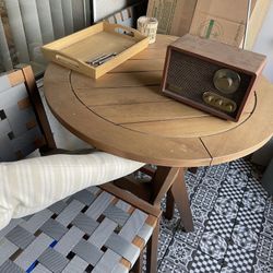 Studio McGee Bar Height Round Patio Table