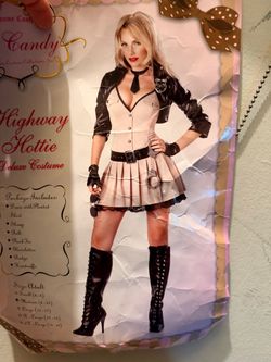 Cop Highway CHP HOTTIE DELUXE COSTUME SIZE M