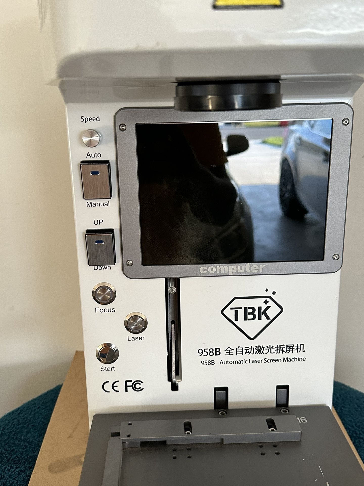 Back Glass Laser Machine
