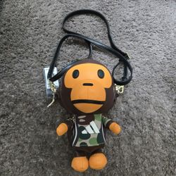 Adidas Bape Milo Bag One Size JZ7448 Auburn New With Tags 102025