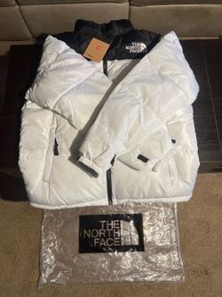 The North Face Puffer Jacket Black/White – Brand New w/ Tags (Size M)