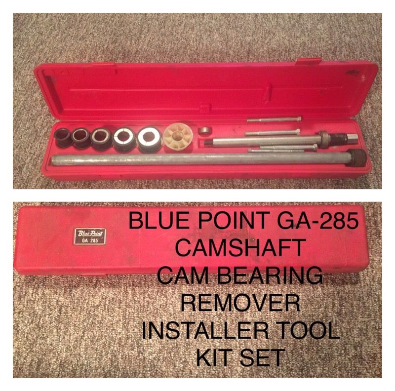 BLUE POINT GA285 CAMSHAFT CAM BEARING REMOVER INSTALLER TOOL KIT SET