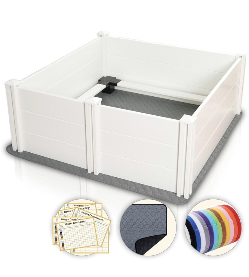 Whelping Box for Dogs and Puppies