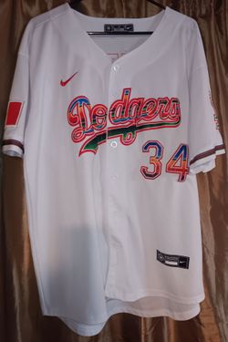 Fernando Valenzuela Baseball Jersey XL