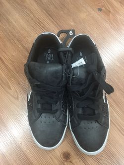 NWT women black glitter stars sneakers size 6 6.5 7 7.5 8 8.5 9 9.5 10 11