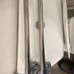 2 Chrome  Pull Bars