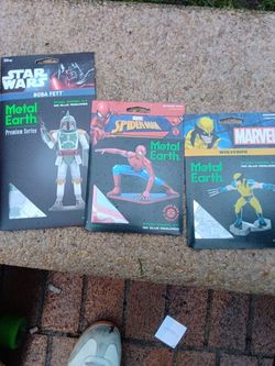 Metal Earth Superheroes