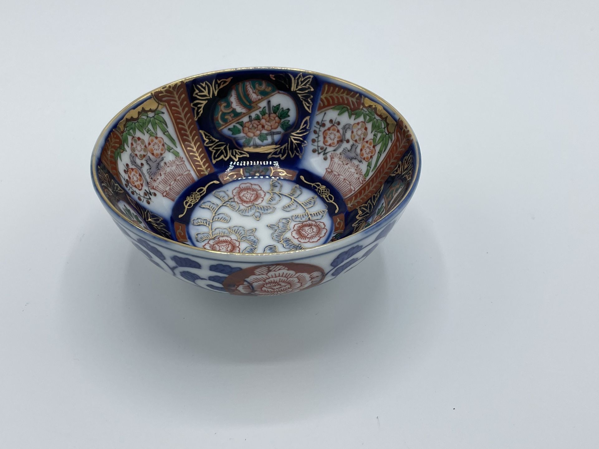 Floral Imari Japanese Bowl
