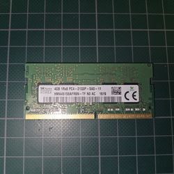 SK hynix 4GB RAM DDR4 1Rx8 PC4-2133P-SA0-11