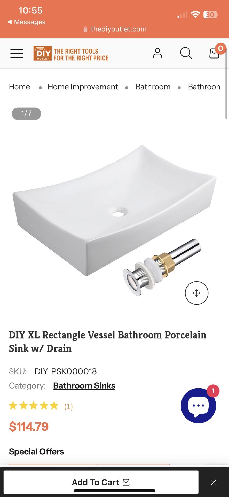 Bathroom Sink 