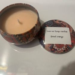 Love Our Home Candles- Sweet Orange 