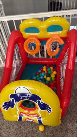 Fisher Price basketball/football ball pit