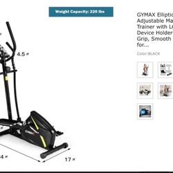 GYMAX Elliptical 
